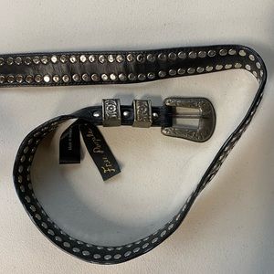 [Free People] studded leather belt